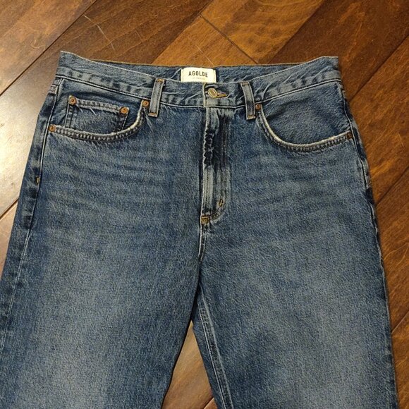 Agolde Valen Mid Rise Vintage Straight Jeans SIZE 29 - Picture 4 of 8